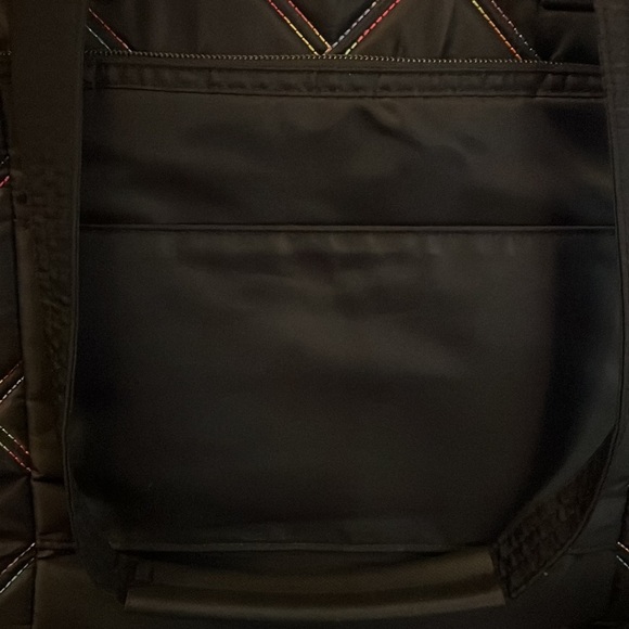 Lug Medium Tote with Trolley Sleeve- Skyliner Black Rainbow NWOT - Picture 6 of 12